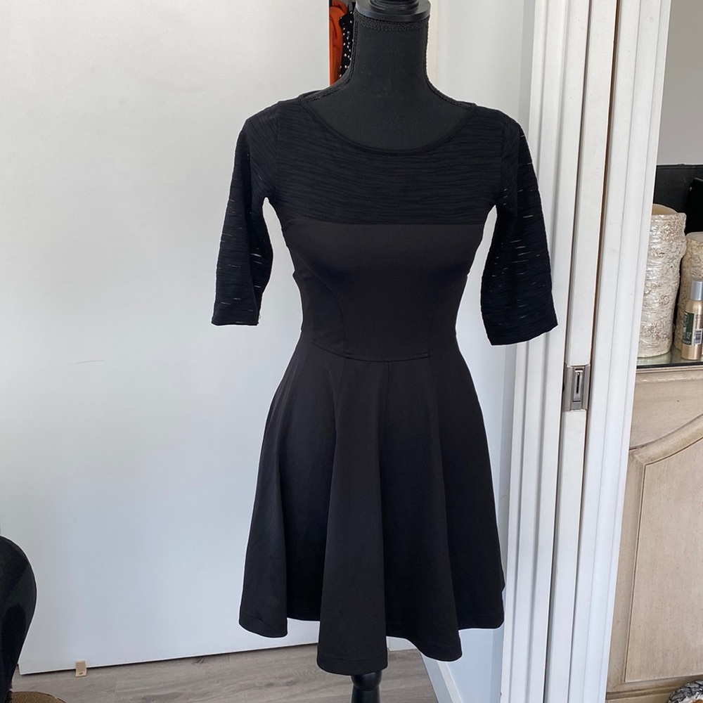 French connection fit and flare dress
